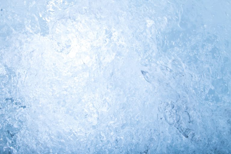 Bubbles created by the jets in a whirlpool bath