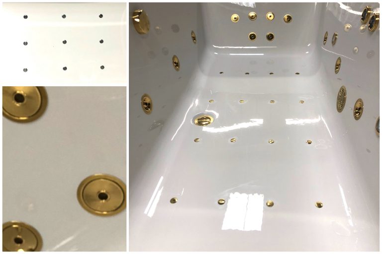 Steel baths